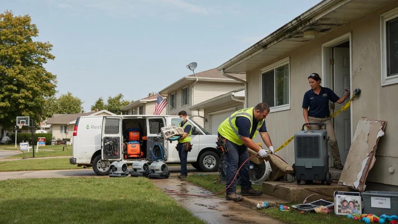 Water Damage Restoration in Sidney, OH near me